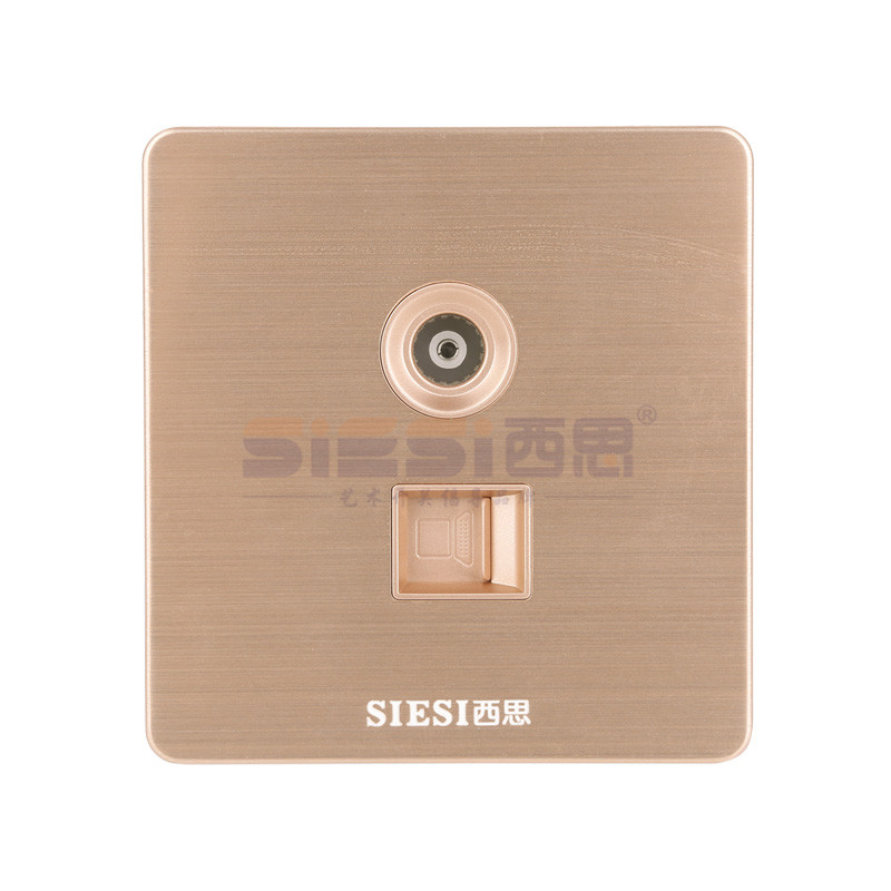 一位电视、、电脑插座